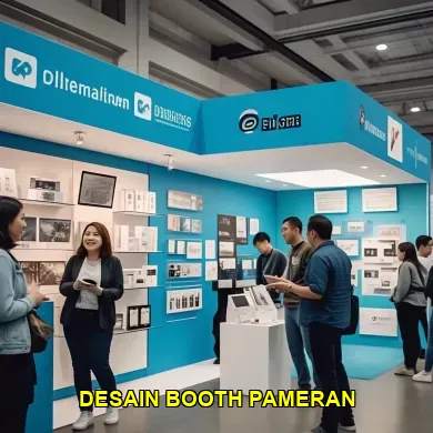 desain booth pameran